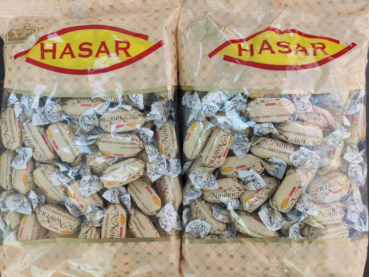 شکلات نوروز با مغز عسل برندHasar یک کیلو گرم
