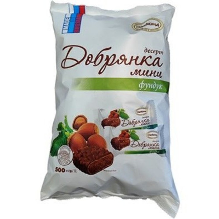 ویفر روسی آکوند با مغز کرم فندق شکلاتی با روکش شکلات 500 گرم