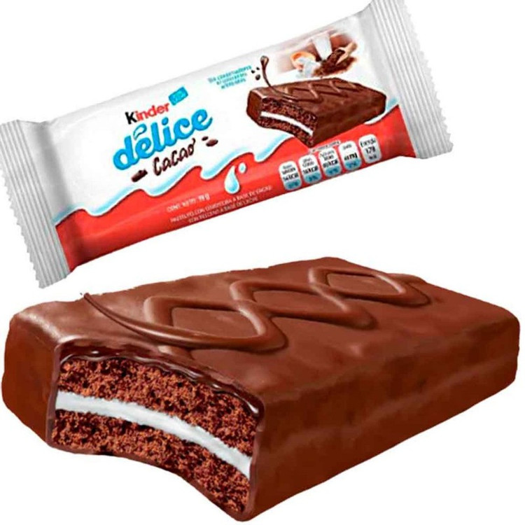 کیک شکلاتی کیندر 39 گرم Kinder Delice ا