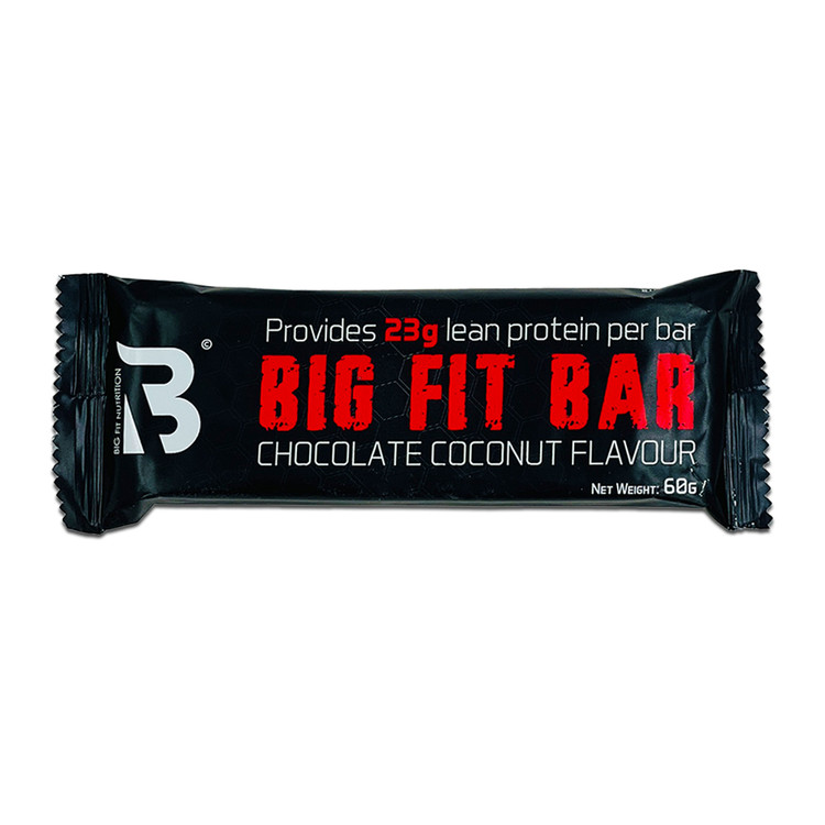 پروتئین بار با طعم شکلات نارگیل بیگ فیت بار (big fit bar) 60 گرم
