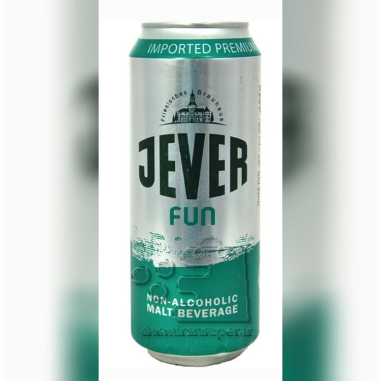 نوشیدنی آبجو بدون الکل جور فان بدون قند 500 میل باکس6 عددی jever fun
