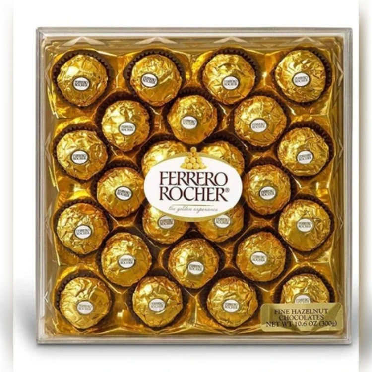 شکلات کادویی فندقی فررو روچر 24 عددی 300 گرم ferrero rocher