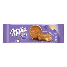 ویفر شکلاتی شوکو ویفر با روکش شکلات شیری 5 تایی 150 گرم میلکا Milka choco wafer