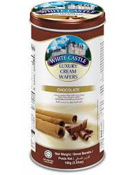 ویفر کرم شکلاتی وایت کستل WHITE CASTLE گرم100