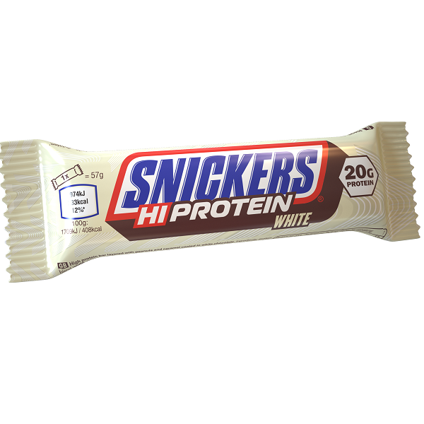 پروتئین بار های اسنیکرز 55 گرم Snickers Hi Protein Bar با 20 گرم پروتئین