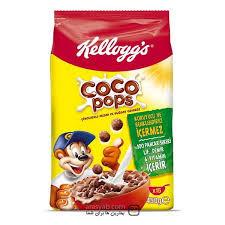 کورن فلکس شکلاتی کوکوپاپس برند کلاگز ۴۵۰ گرم coco pops coco pops kellogg's