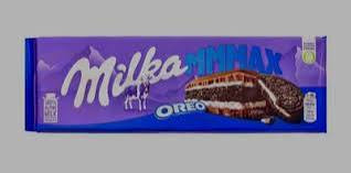 شکلات تخته ای ترپیل مکس اورئو میلکا (300گرم) oreo milka