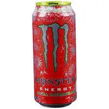 نوشیدنی انرژی زا مانستر قرمز بدون کالری و شکر – monster