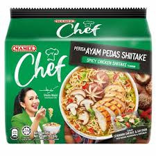 نودل فوری مامی با طعم مرغ و قارچ تند MAMEE