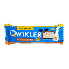 شکلات پروتئین بار اسنکر بادام زمینی و شیر ۴۰ گرمیQWIKLER