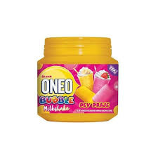 آدامس اونئو با طعم میلک شیک توت فرنگی و موز (oneo) 76 گرم