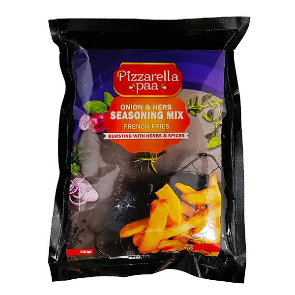 ادویه سیب زمینی پیاز جعفری پیزارلا (۵۰۰ گرم) pizzarella paa pizzarella paa