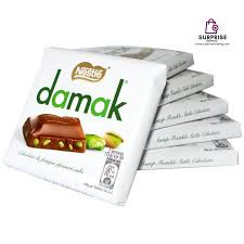 شکلات داماک نستله مدل Ilk Hasat با مغز پسته 60گرم