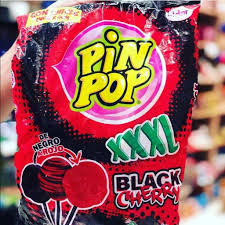 آبنبات پین پاپ pin pop با طعم کولا آدامس دار بزرگ