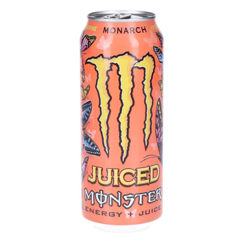نوشیدنی انرژی زا JUICED MONARCH مانستر 500 میل Monster باکس ۱۲ تایی