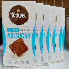 شکلات شیری واول بدون شکر 90 گرم Wawel Milk Chocolate NO Sugar
