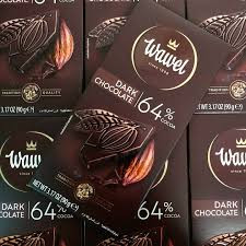 شکلات تلخ 64% واول 90 گرم Wawel