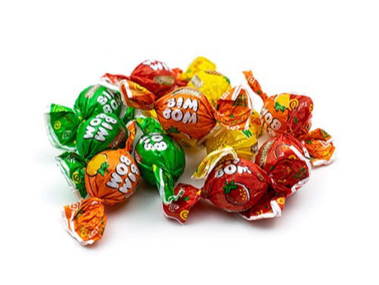 آبنبات میوهای بیم بوم مغزدار روشن 500 گرمRoshen Bim Bom candy
