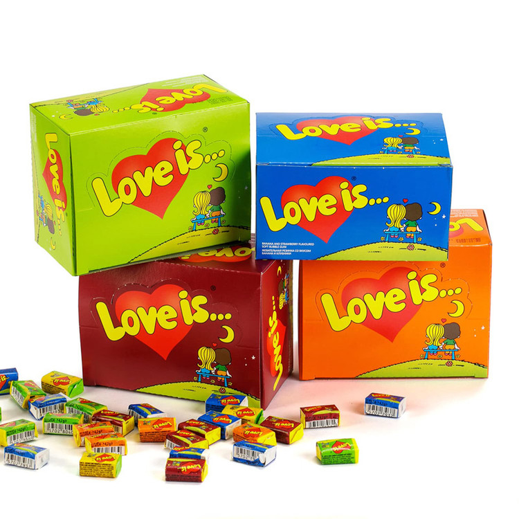 آدامس لاویز (بسته 100 عددی ) Love Is کارتن 4 عددی