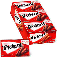 آدامس تریدنت 12عددی طعم دارچین trident