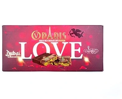 شکلات دبی پاریس 100 گرم. Love dubai chocolate