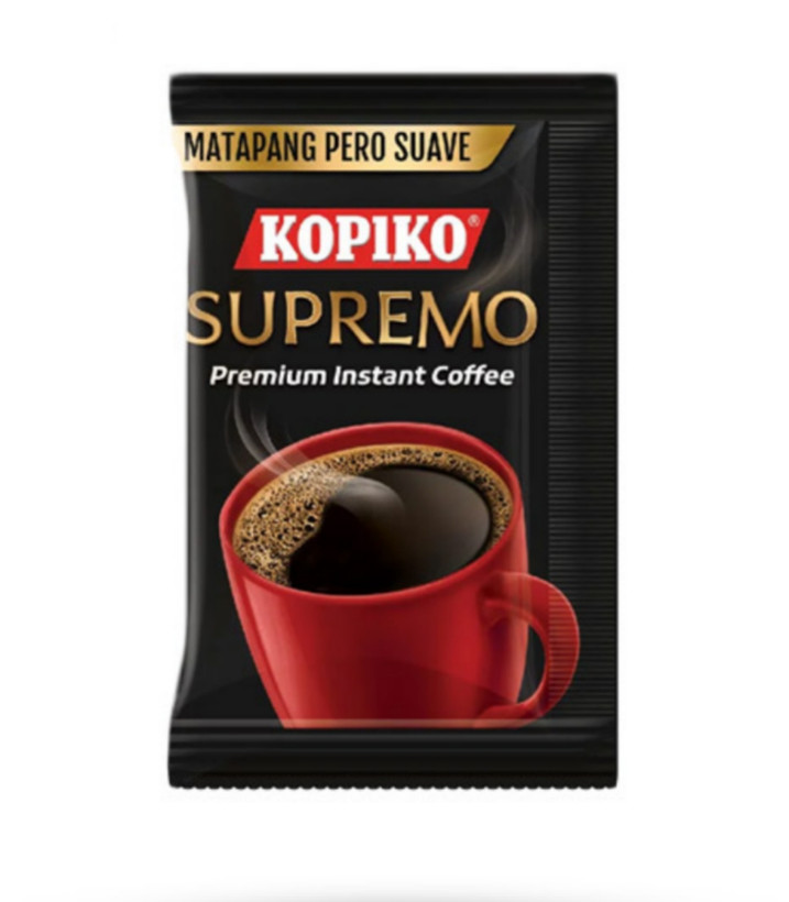 ساشه قهوه فوری کوپیکو Kopiko مدل Supremo کارتن 1008 عددی