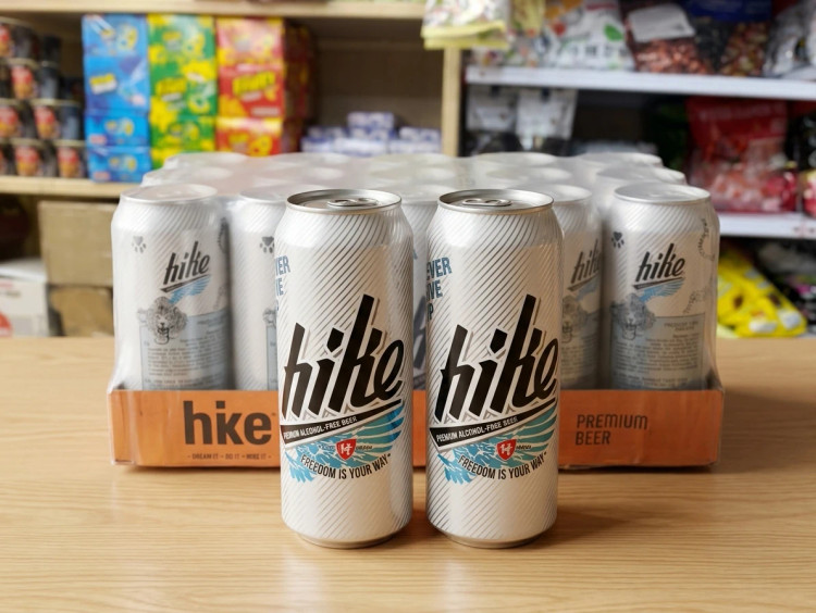 آبجو بدون الکل هایک زیرو ۵۰۰ سی سی – باکس 24 عددی اوکراینی Beer Hike Zero NON-Alcoholic