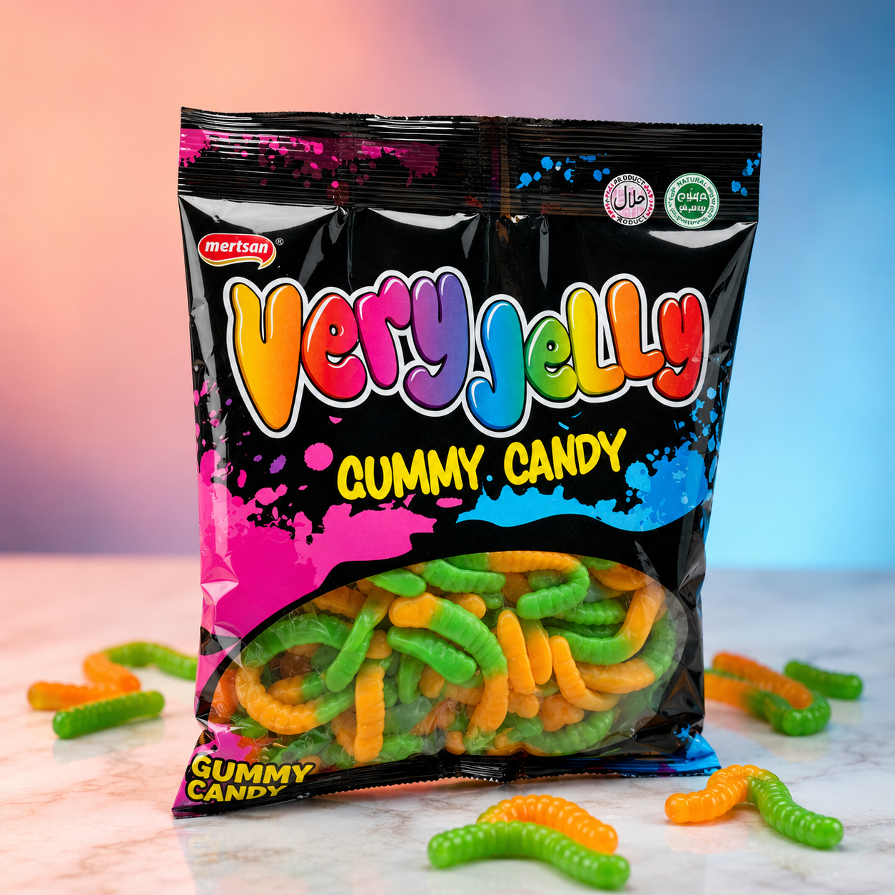 پاستیل طرح ماری وری جلی (very jelly) بسته یک کیلویی