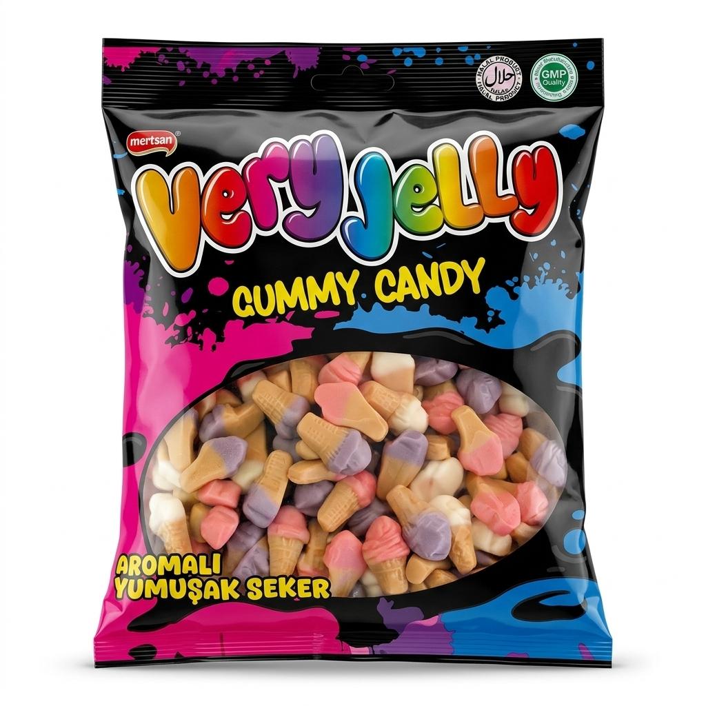 پاستیل بستنی یک کیلوییvery jelly