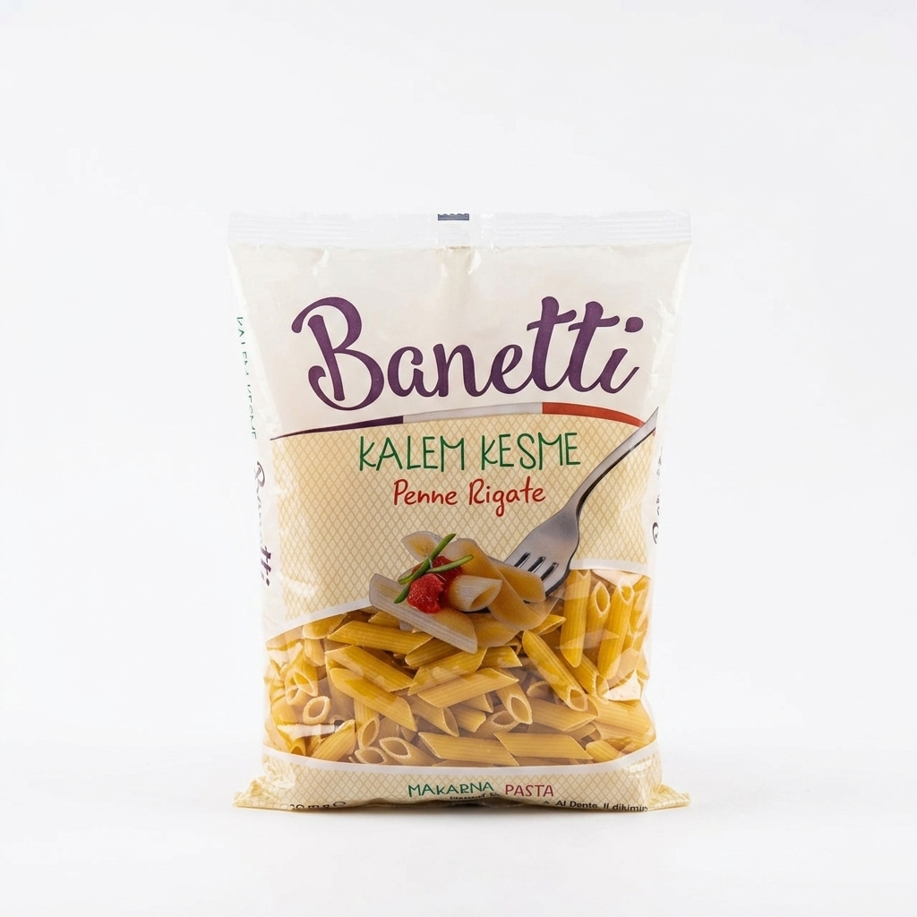 ماکارونی پنه ریگاته بانتی Banetti Penne Rigate