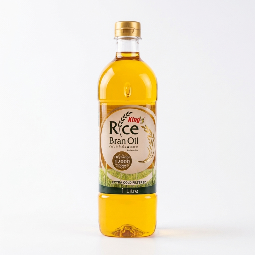 روغن سبوس برنج کینگ یک لیتری اصل تایلند