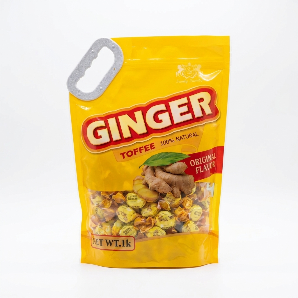 تافی یک کیلوگرمی جینجر زنجبیلی GINGER